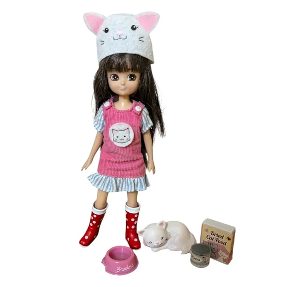 Lottie Doll Arklu Of London Anime With rare collector Pet Persian cat - Picture 13 of 15